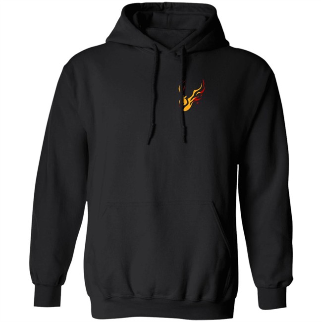 Quackity Shop Merchandise Red Phoenix Duck Hoodie Quackity Shop Merchandise Red Phoenix Duck Hoodie - Image 11