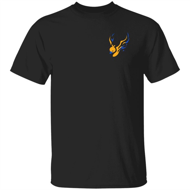 Quackity Shop Merchandise Blue Phoenix Duck Hoodie Quackity Shop Merchandise Blue Phoenix Duck Hoodie - Image 2