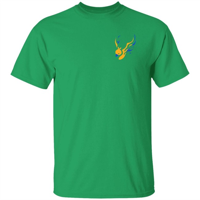 Quackity Shop Merchandise Blue Phoenix Duck Hoodie Quackity Shop Merchandise Blue Phoenix Duck Hoodie - Image 3