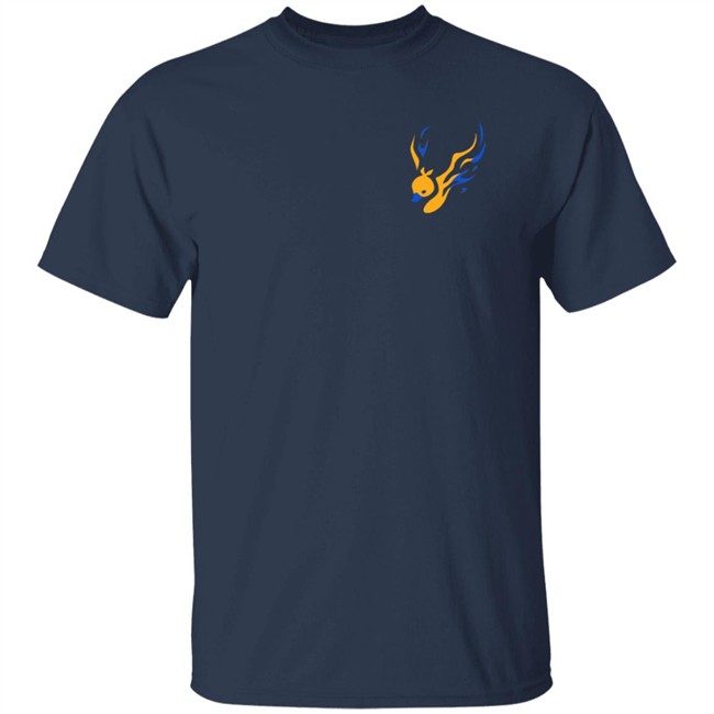 Quackity Shop Merchandise Blue Phoenix Duck Hoodie Quackity Shop Merchandise Blue Phoenix Duck Hoodie - Image 4
