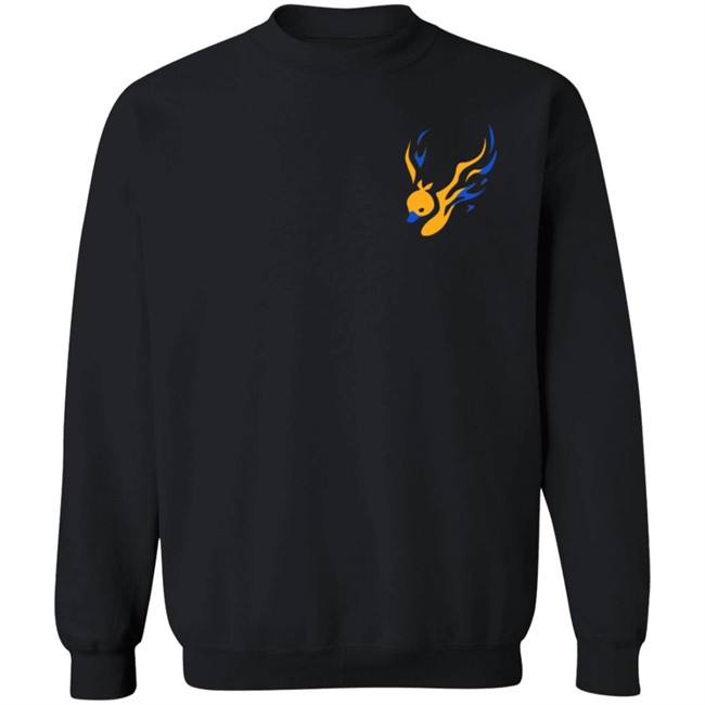 Quackity Shop Merchandise Blue Phoenix Duck Hoodie Quackity Shop Merchandise Blue Phoenix Duck Hoodie - Image 13
