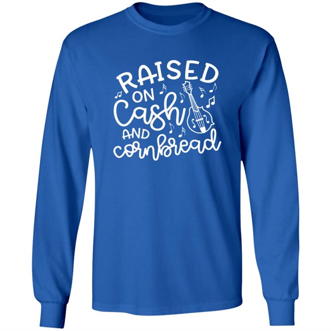 Johnny Cash Shirts Raised On Cash And Cornbread T Shirt Johnny Cash Shirts Raised On Cash And Cornbread T Shirt - Image 9