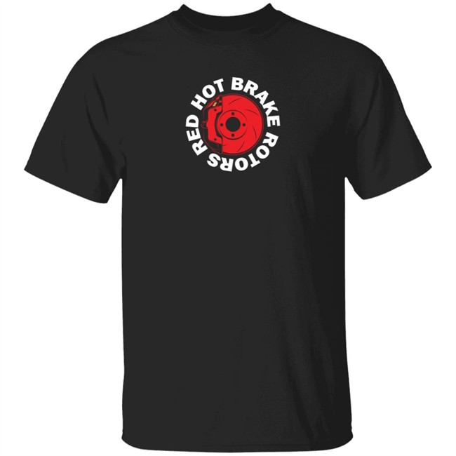 Blipshift Shirts Red Hot Brake Rotors Shirt