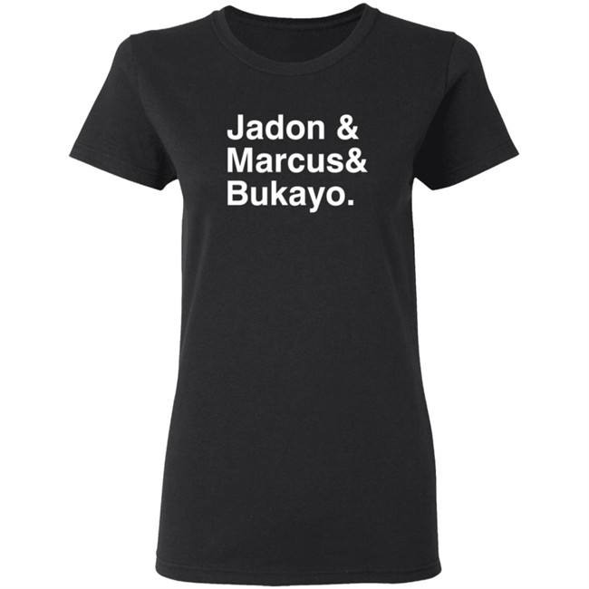 Jason Sudeikis Shirts Jadon & Marcus & Bukayo T Shirt Jason Sudeikis Shirts Jadon & Marcus & Bukayo T Shirt - Image 6