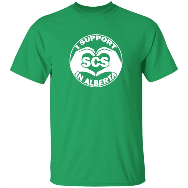 I Support Scs In Alberta Shirt I Support Scs In Alberta Shirt - Image 2