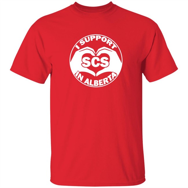 I Support Scs In Alberta Shirt I Support Scs In Alberta Shirt - Image 4