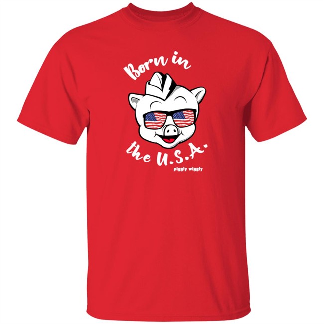 Piggly Wiggly Merch Shop Born In The Usa Shirt Piggly Wiggly Merch Shop Born In The Usa Shirt - Image 4