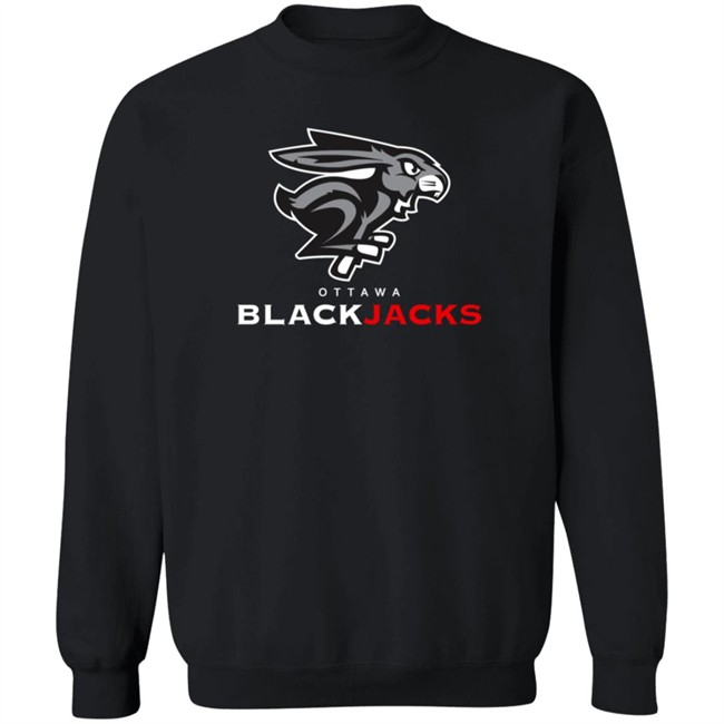 Ottawa Sports Fans Shirts Ottawa Blackjacks T Shirt Ottawa Sports Fans Shirts Ottawa Blackjacks T Shirt - Image 12