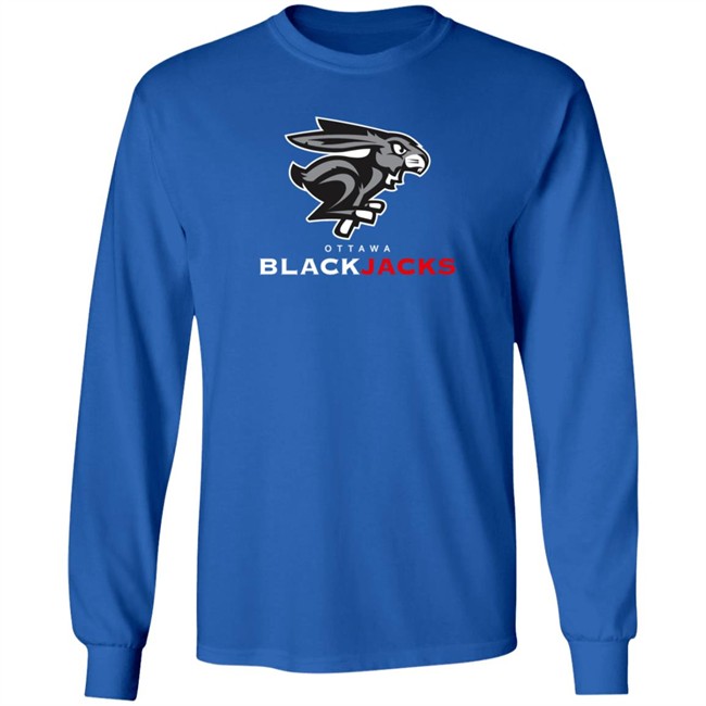Ottawa Sports Fans Shirts Ottawa Blackjacks T Shirt Ottawa Sports Fans Shirts Ottawa Blackjacks T Shirt - Image 9