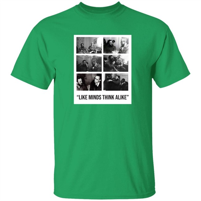 Colin Kaepernick Castro Like Minds Think Alike T Shirt Colin Kaepernick Castro Like Minds Think Alike T Shirt - Image 2