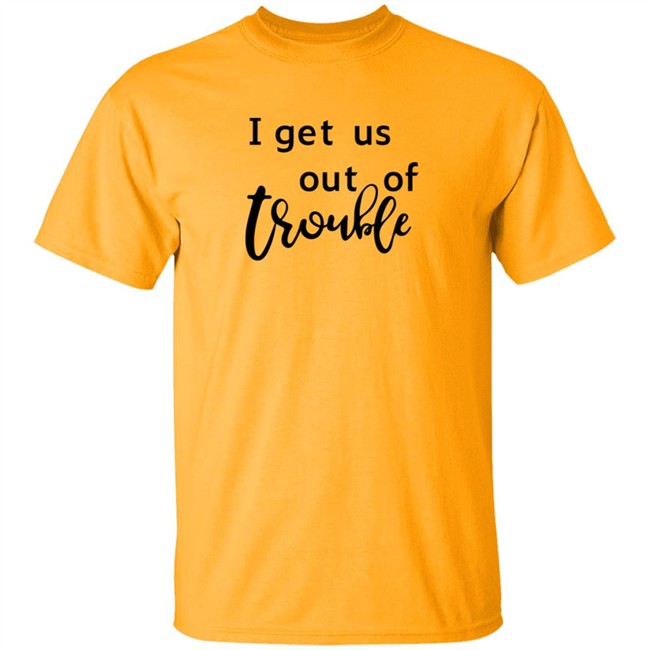 Cute Best Friend Shirts, Funny Best Friend Shirts, I Get Us Into Trouble Shirt, Matching Shirts, Troublemaker Tee Cute Best Friend Shirts, Funny Best Friend Shirts, I Get Us Into Trouble Shirt, Matching Shirts, Troublemaker Tee - Image 2