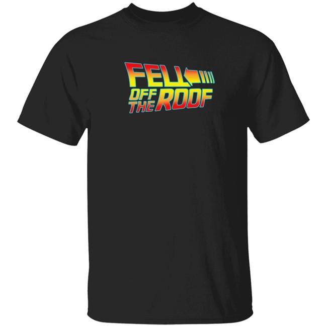 Shop Gusjohnson Gus Danger Johnson Shirts Fell Off The Roof Tee Shirt