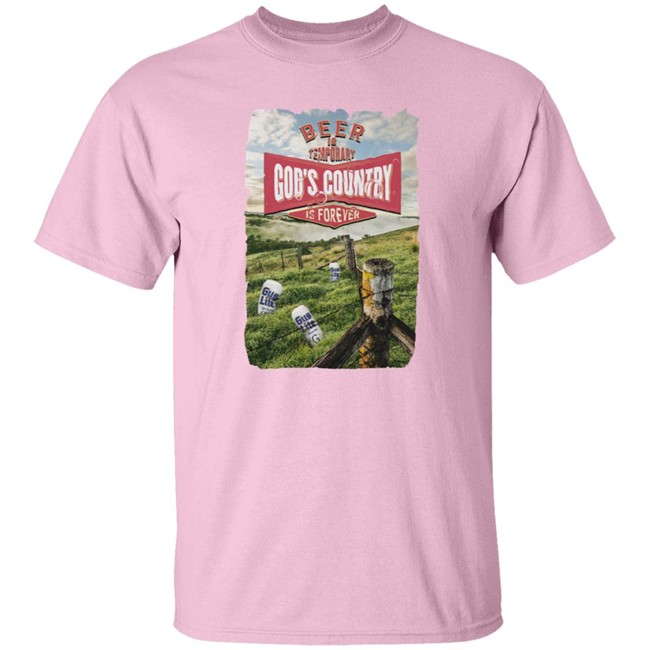 Shop Gusjohnson Gus Danger Johnson Shirts God's Country Tee Shirt Shop Gusjohnson Gus Danger Johnson Shirts God's Country Tee Shirt - Image 3