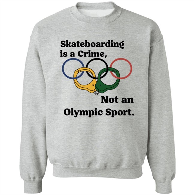 Santa Cruz Shirts Skateboarding Is A Crime Not An Olympic Sport Shirt Santa Cruz Shirts Skateboarding Is A Crime Not An Olympic Sport Shirt - Image 14