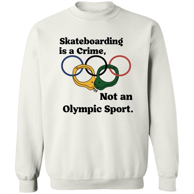 Santa Cruz Shirts Skateboarding Is A Crime Not An Olympic Sport Shirt Santa Cruz Shirts Skateboarding Is A Crime Not An Olympic Sport Shirt - Image 15