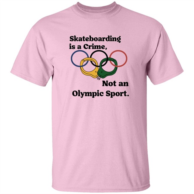 Santa Cruz Shirts Skateboarding Is A Crime Not An Olympic Sport Shirt Santa Cruz Shirts Skateboarding Is A Crime Not An Olympic Sport Shirt - Image 3