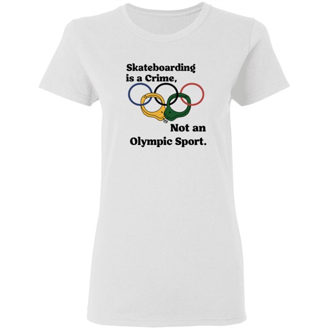 Santa Cruz Shirts Skateboarding Is A Crime Not An Olympic Sport Shirt Santa Cruz Shirts Skateboarding Is A Crime Not An Olympic Sport Shirt - Image 5