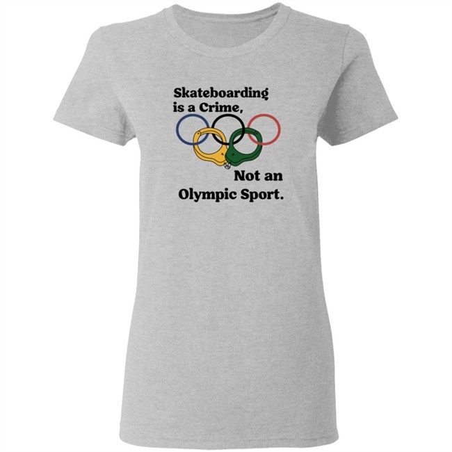 Santa Cruz Shirts Skateboarding Is A Crime Not An Olympic Sport Shirt Santa Cruz Shirts Skateboarding Is A Crime Not An Olympic Sport Shirt - Image 6