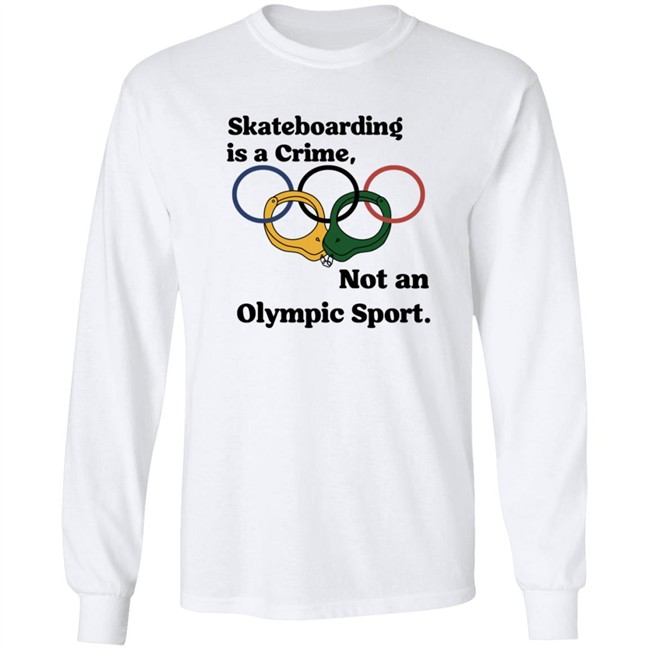 Santa Cruz Shirts Skateboarding Is A Crime Not An Olympic Sport Shirt Santa Cruz Shirts Skateboarding Is A Crime Not An Olympic Sport Shirt - Image 8