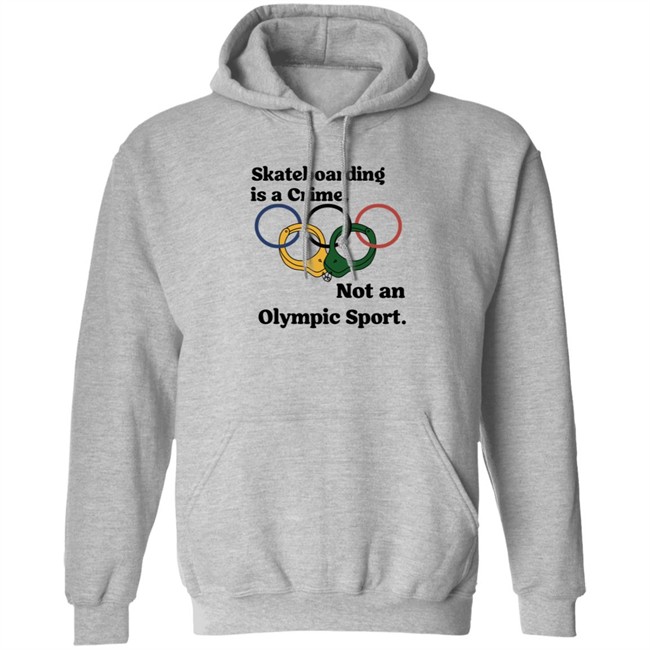 Santa Cruz Shirts Skateboarding Is A Crime Not An Olympic Sport Shirt Santa Cruz Shirts Skateboarding Is A Crime Not An Olympic Sport Shirt - Image 10