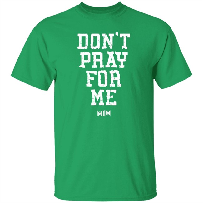 Miw Merch Motionless In White Store Don't Pray For Me Tee Shirt Miw Merch Motionless In White Store Don't Pray For Me Tee Shirt - Image 2