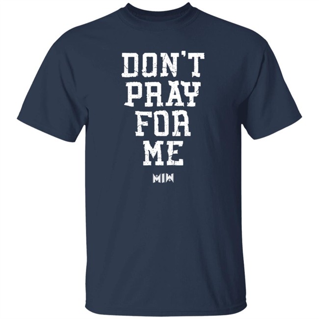 Miw Merch Motionless In White Store Don't Pray For Me Tee Shirt Miw Merch Motionless In White Store Don't Pray For Me Tee Shirt - Image 3