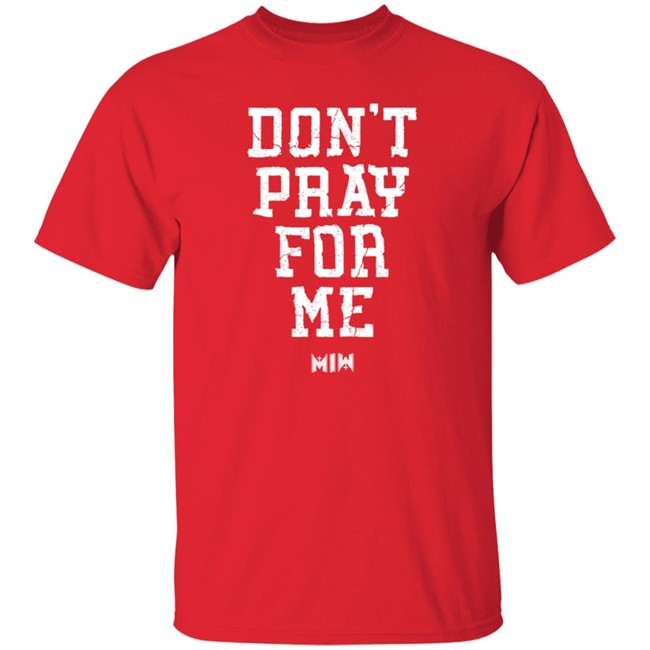 Miw Merch Motionless In White Store Don't Pray For Me Tee Shirt Miw Merch Motionless In White Store Don't Pray For Me Tee Shirt - Image 4