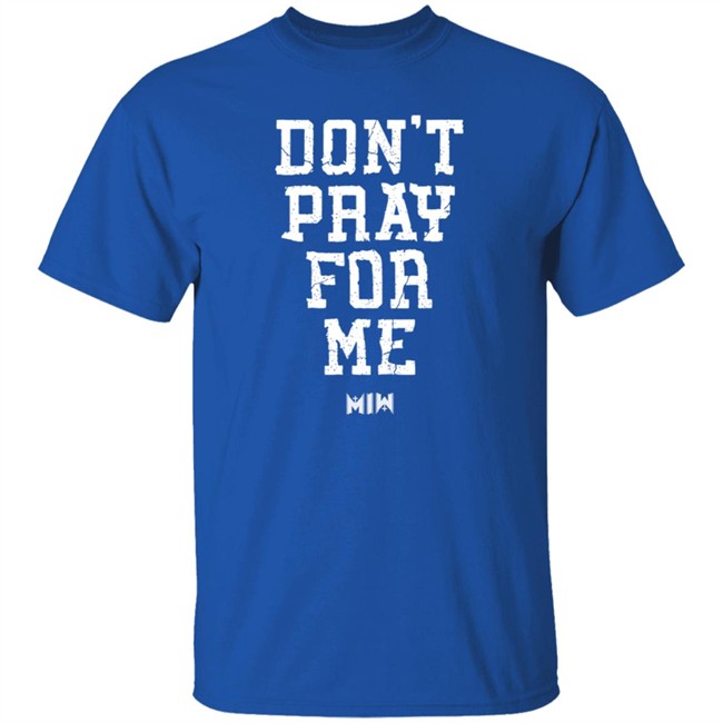 Miw Merch Motionless In White Store Don't Pray For Me Tee Shirt Miw Merch Motionless In White Store Don't Pray For Me Tee Shirt - Image 5