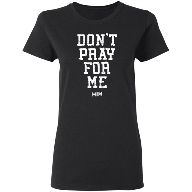 Miw Merch Motionless In White Store Don't Pray For Me Tee Shirt Miw Merch Motionless In White Store Don't Pray For Me Tee Shirt - Image 6