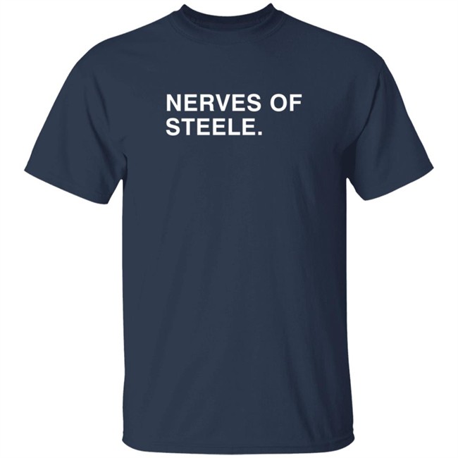 Obvious Shirts Nerves Of Steele Tee Shirt Obvious Shirts Nerves Of Steele Tee Shirt - Image 3