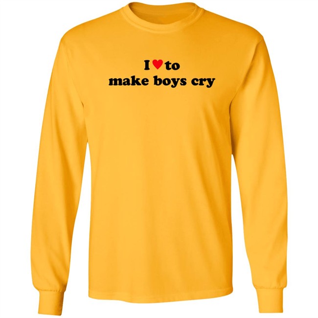 I Love To Make Boys Cry T Shirt I Love To Make Boys Cry T Shirt - Image 9