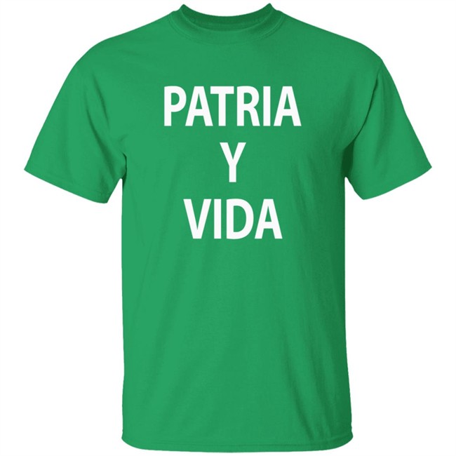 Marly Rivera Shirts Patria Y Vida T Shirt Marly Rivera Shirts Patria Y Vida T Shirt - Image 2