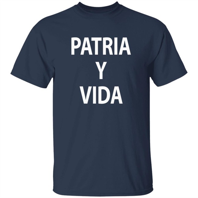Marly Rivera Shirts Patria Y Vida T Shirt Marly Rivera Shirts Patria Y Vida T Shirt - Image 3