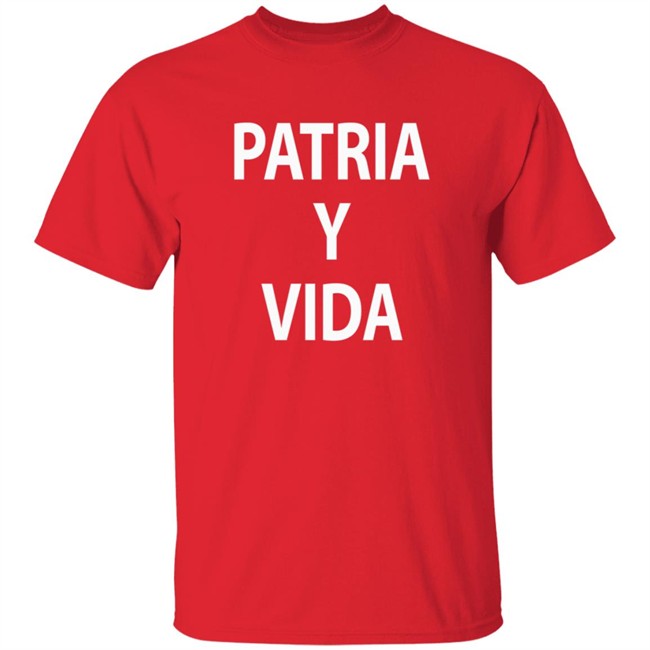 Marly Rivera Shirts Patria Y Vida T Shirt Marly Rivera Shirts Patria Y Vida T Shirt - Image 4
