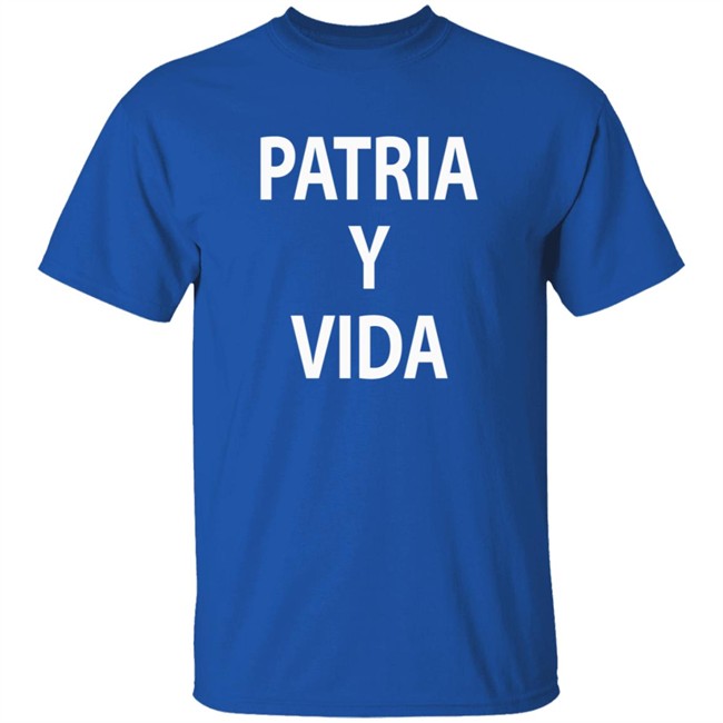 Marly Rivera Shirts Patria Y Vida T Shirt Marly Rivera Shirts Patria Y Vida T Shirt - Image 5