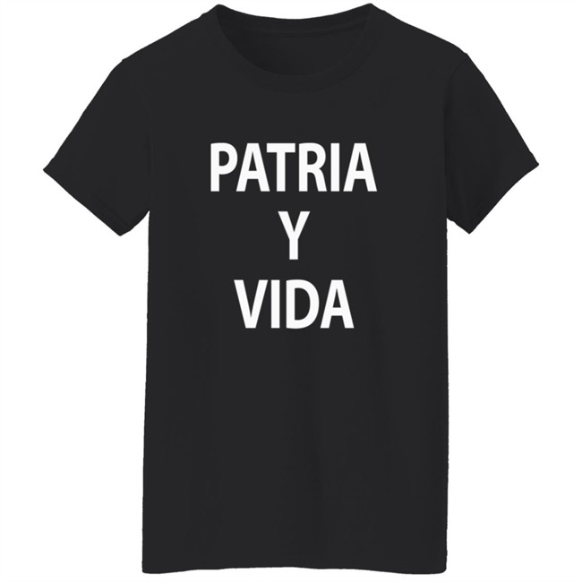 Marly Rivera Shirts Patria Y Vida T Shirt Marly Rivera Shirts Patria Y Vida T Shirt - Image 6