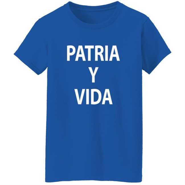 Marly Rivera Shirts Patria Y Vida T Shirt Marly Rivera Shirts Patria Y Vida T Shirt - Image 7