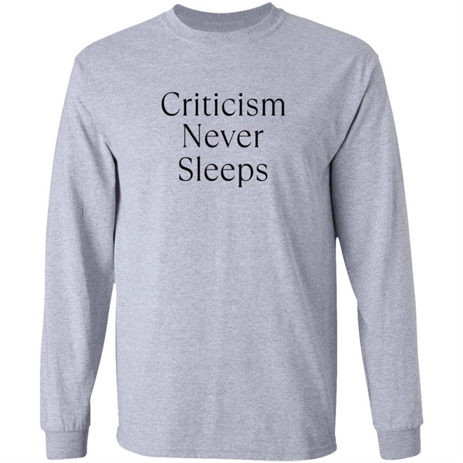 Brandon Shirts Criticism Never Sleeps Tee Shirt Brandon Shirts Criticism Never Sleeps Tee Shirt - Image 7