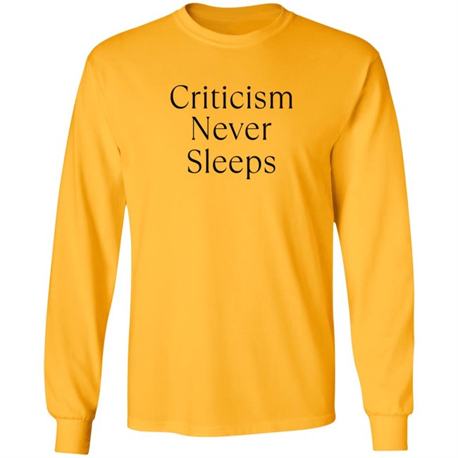 Brandon Shirts Criticism Never Sleeps Tee Shirt Brandon Shirts Criticism Never Sleeps Tee Shirt - Image 9