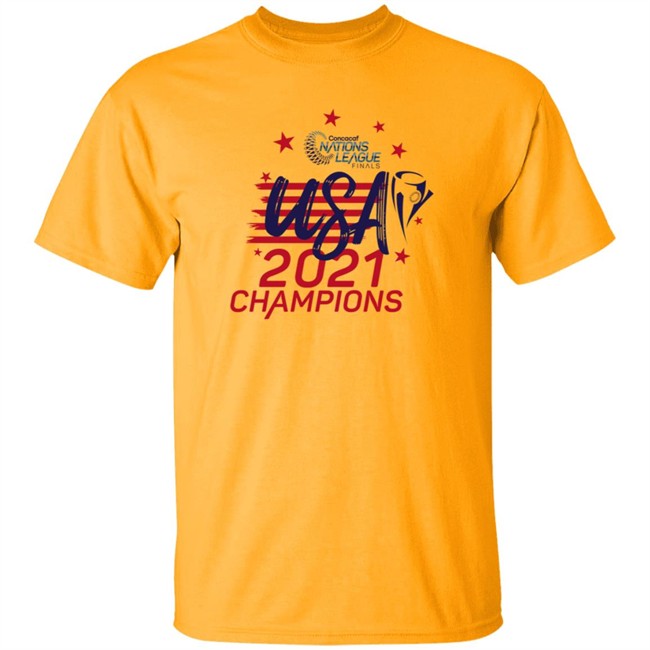 Usa Gold Cup Concacaf Champions 2021 Shirt Usa Gold Cup Concacaf Champions 2021 Shirt - Image 2