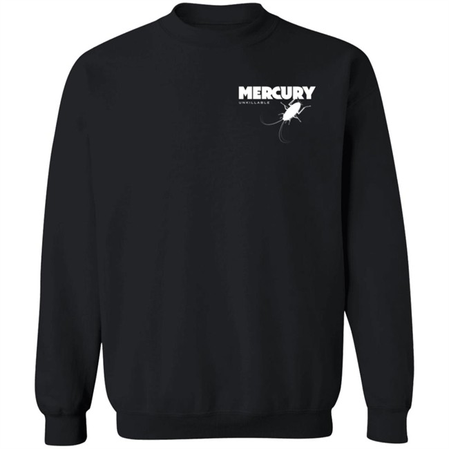 Portland Mercury Roach Black Shirt Portland Mercury Roach Black Shirt - Image 12