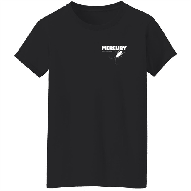 Portland Mercury Roach Black Shirt Portland Mercury Roach Black Shirt - Image 6