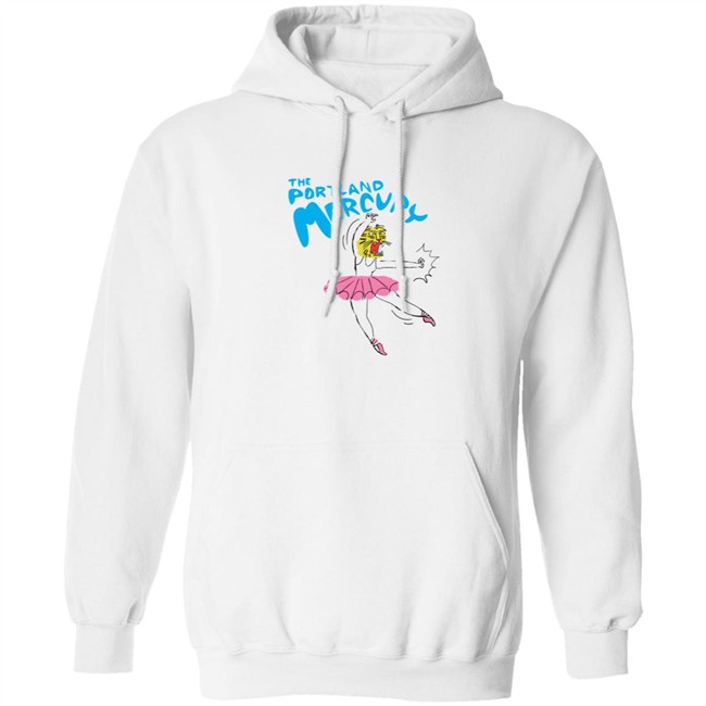 The Portland Mercury Ballerina White T Shirt The Portland Mercury Ballerina White T Shirt - Image 11