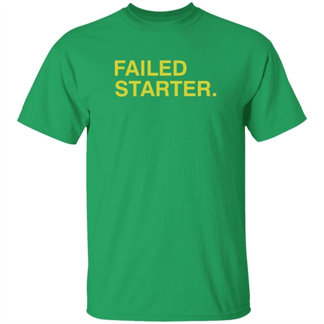 Obvious Shirts Failed Starter Green Shirt Obvious Shirts Failed Starter Green Shirt - Image 2