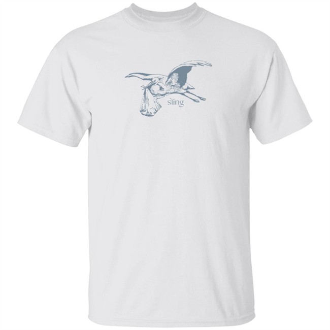 Clairo Merch Sling Limited Edition Stork Shirt Clairo Merch Sling Limited Edition Stork Shirt