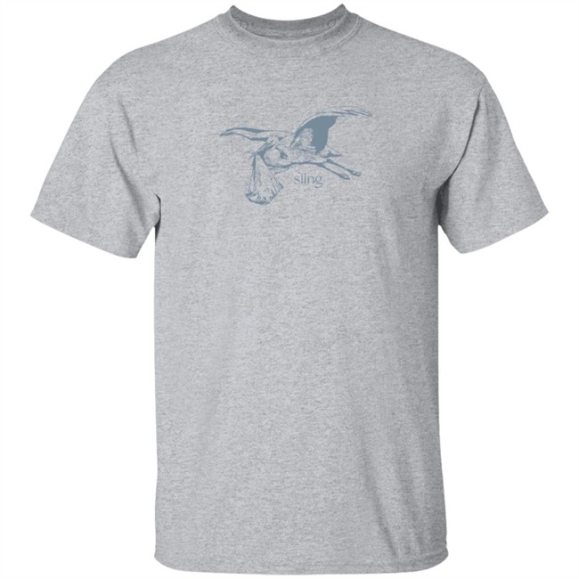 Clairo Merch Sling Limited Edition Stork Shirt Clairo Merch Sling Limited Edition Stork Shirt - Image 4