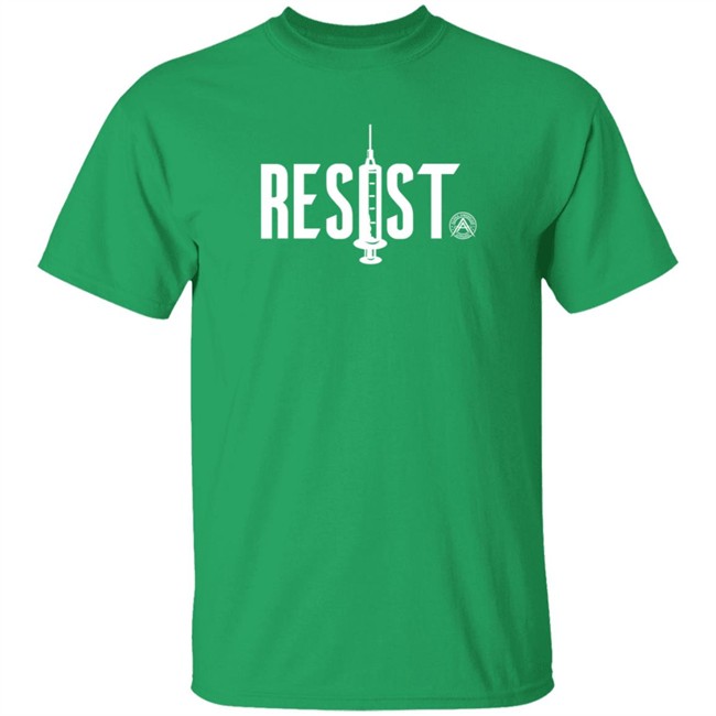 Alpha American Merch Resist T Shirt Aubrey Huff Shirts Alpha American Merch Resist T Shirt Aubrey Huff Shirts - Image 2