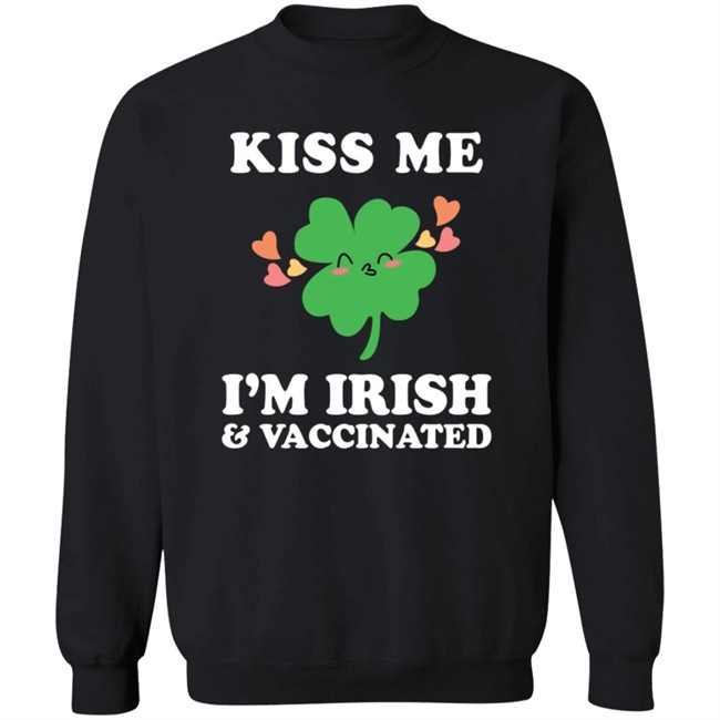 Nicola Coughlan T Shirt Kiss Me I'm Ireland and Vaccinated Shirt Nicola Coughlan T Shirt Kiss Me I'm Ireland and Vaccinated Shirt - Image 12