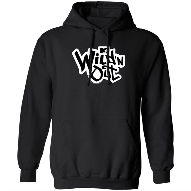 Wild 'N Out Merch Logo Fleece Hooded Sweatshirt Mtv Shop