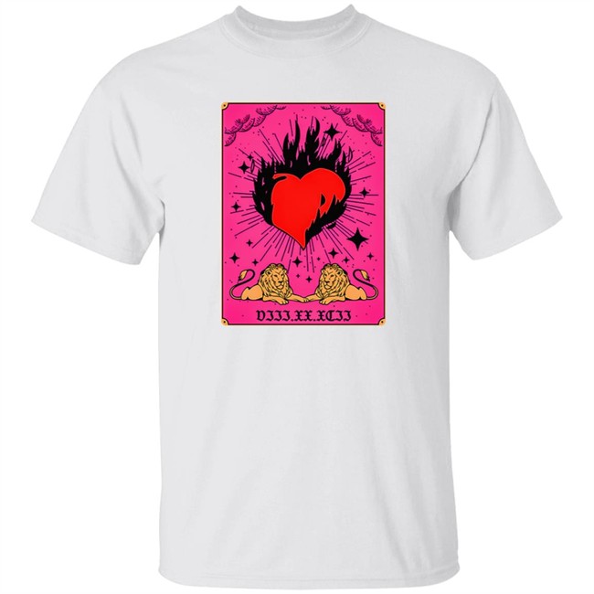 Demi Lovato Store Merch Burning Heart T Shirt